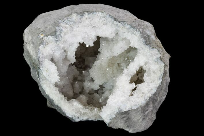 Keokuk Geode with Calcite Crystals - Missouri #103823